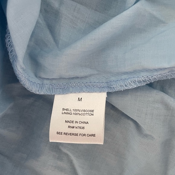 Zara bedazzled long sleeve collar top - Picture 8 of 8